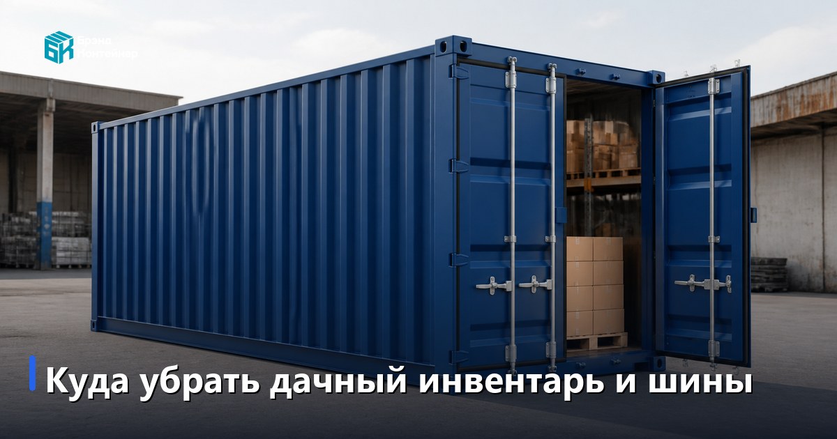 Куда убрать дачный инвентарь, летние вещи и шины в конце августа: пошаговый план хранения
