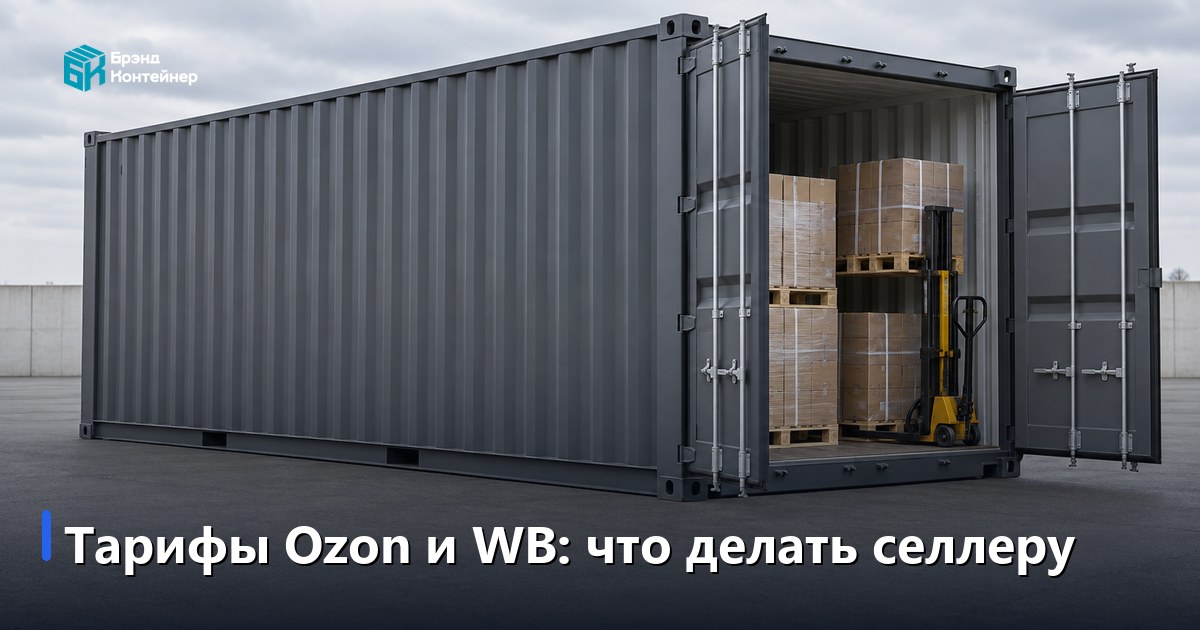 Ozon и Wildberries меняют тарифы: что делать селлеру со складом в сентябре 2026