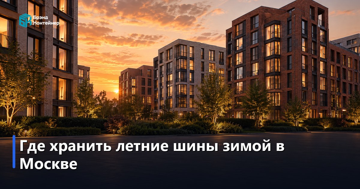 Где хранить летние шины зимой в Москве: условия, сроки и сколько нужно места